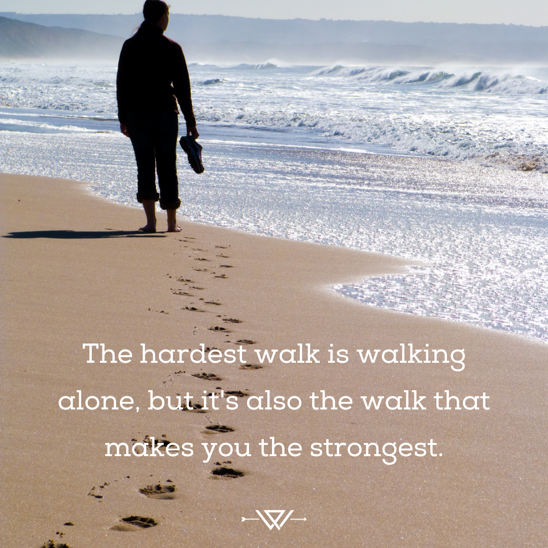 The-Walk-Alone The Passionate Warriors