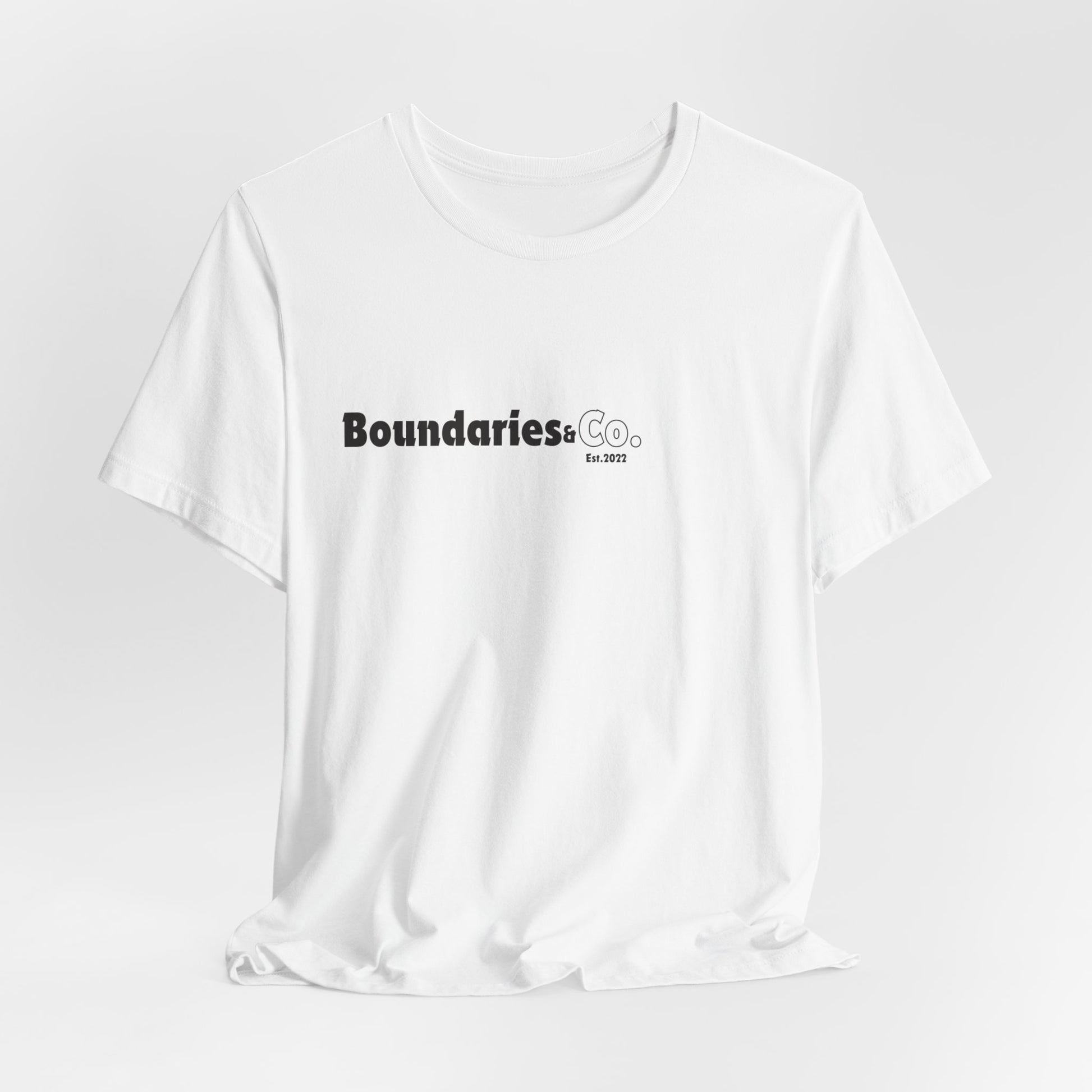 Boundaries and Co: Established in 2022 Tee Printify