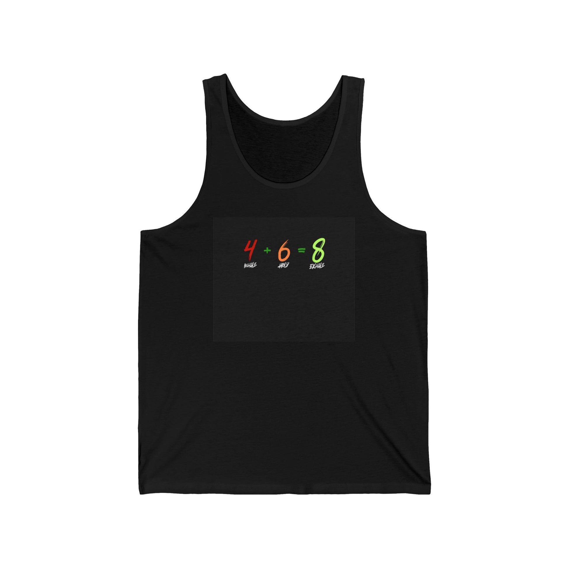 4+6=8 Tank Top Printify