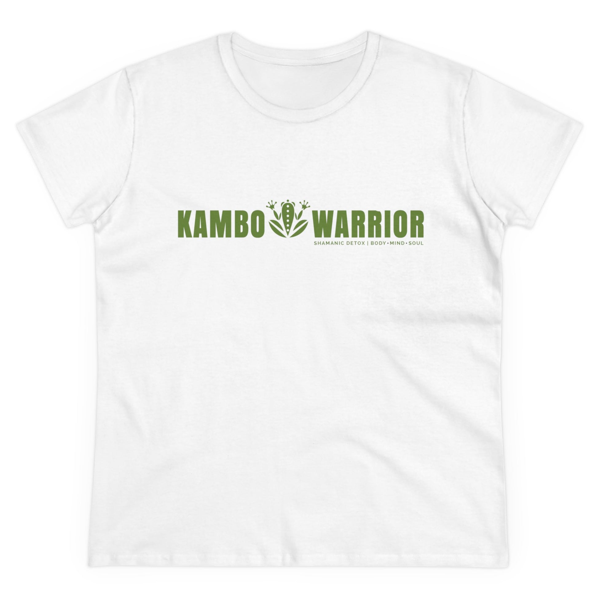 Kambo Warrior Women's Crest Cut Tee Printify