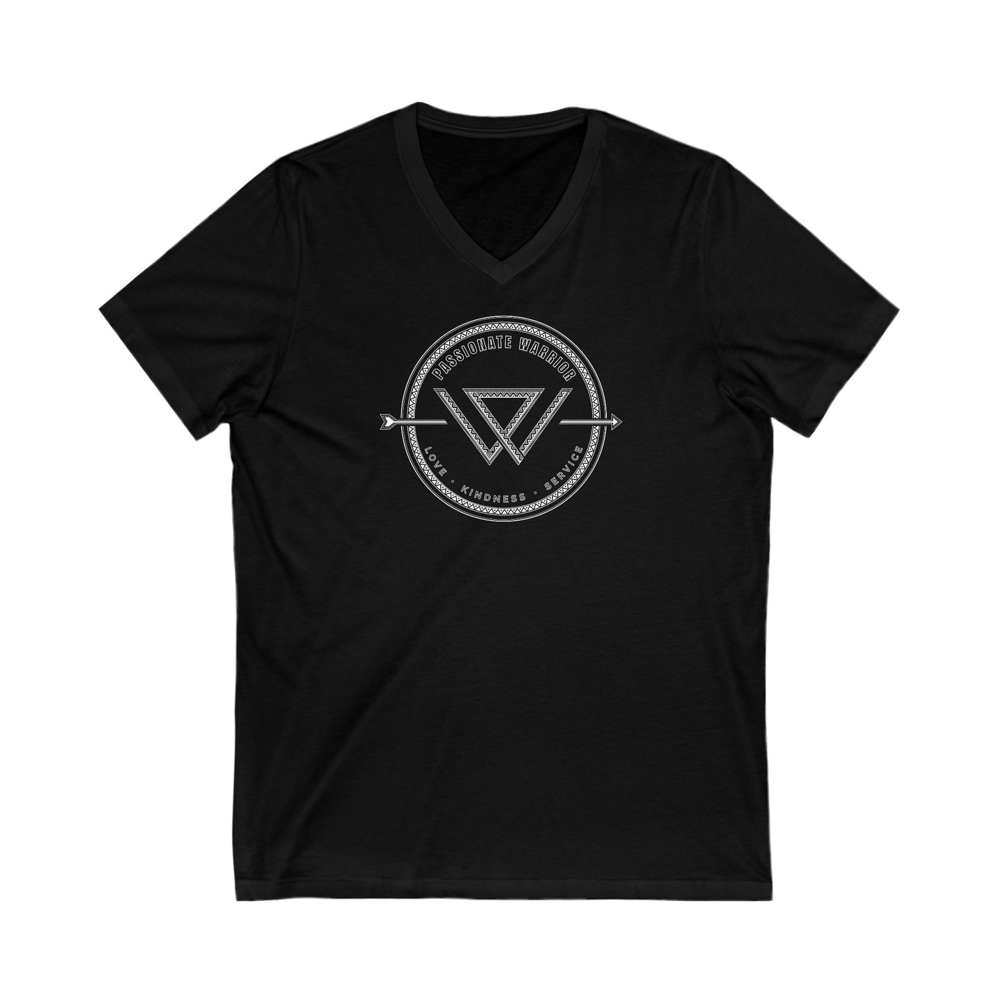 Passionate Warrior Round cut t-shirt 