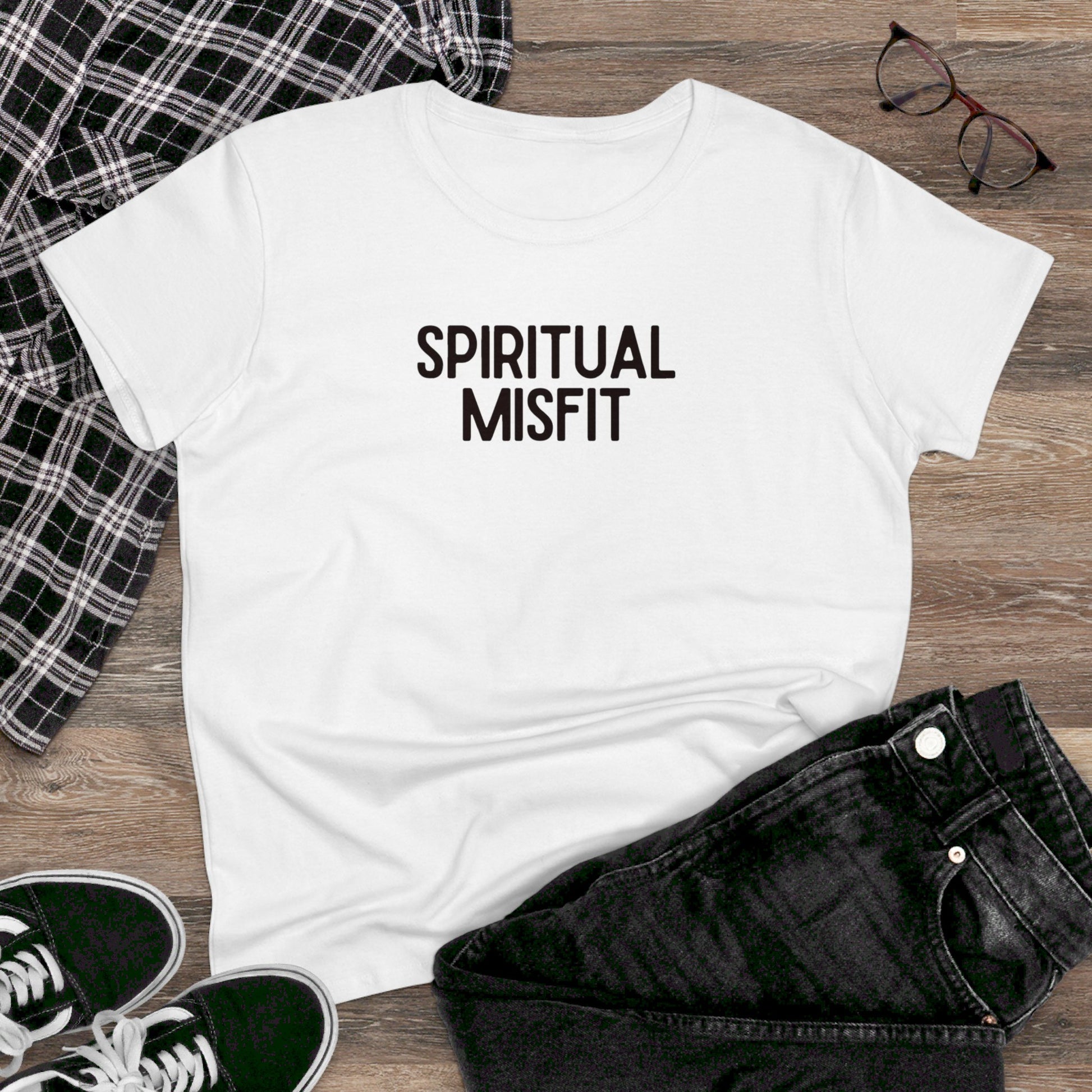 Women's Spiritual Misfit Tee Printify