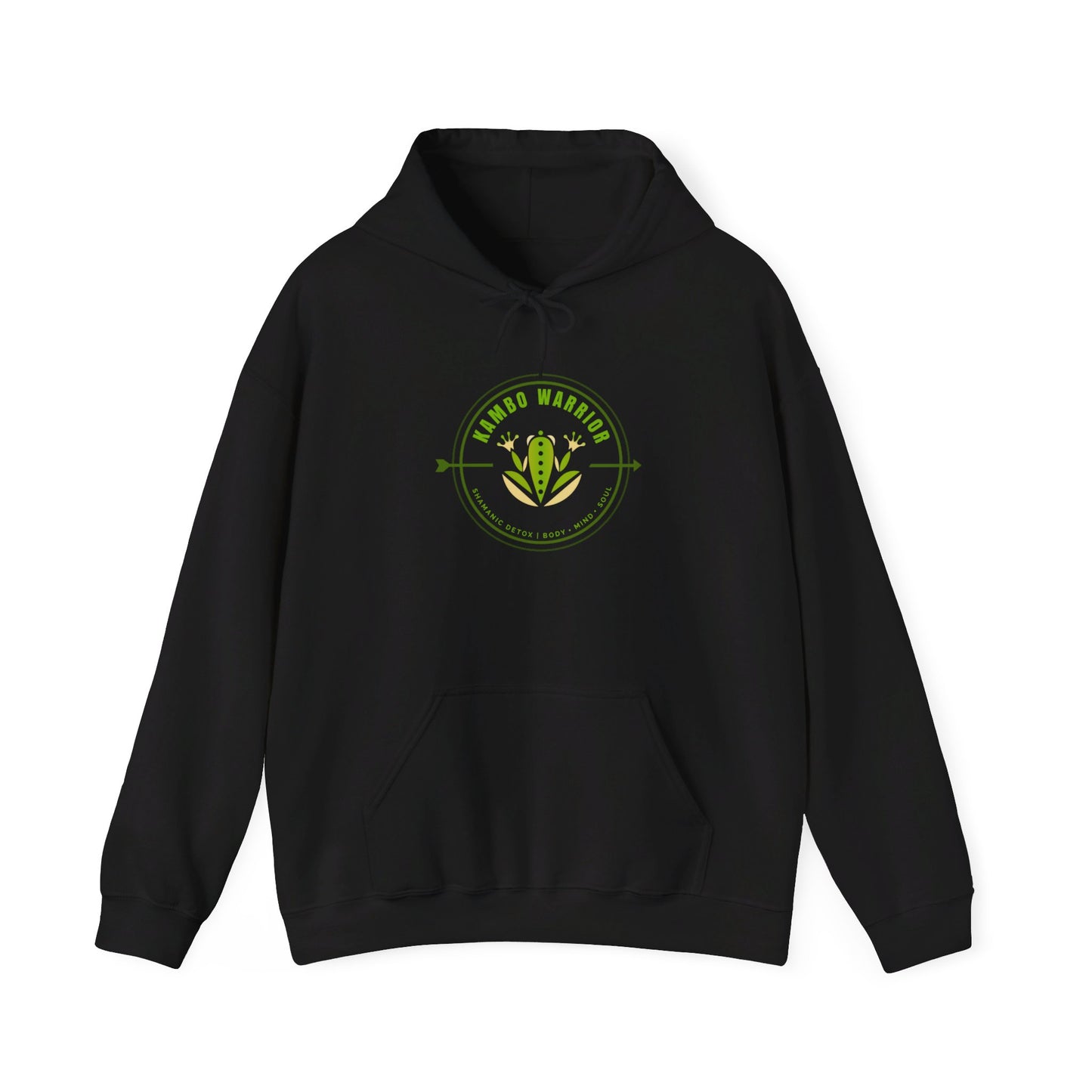 Kambo Warrior Round Cut Hoodie Printify