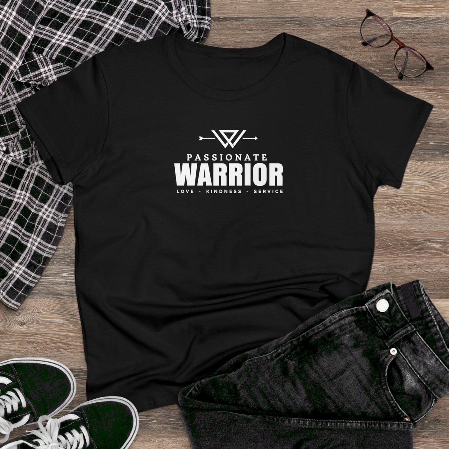 Passionate Warrior Women's Square Cut Tee Printify