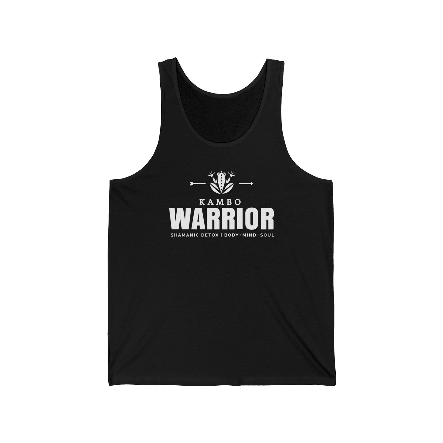 Passionate Warrior Square Logo Tank Printify