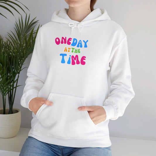 One Day at a Time Hoodie Printify