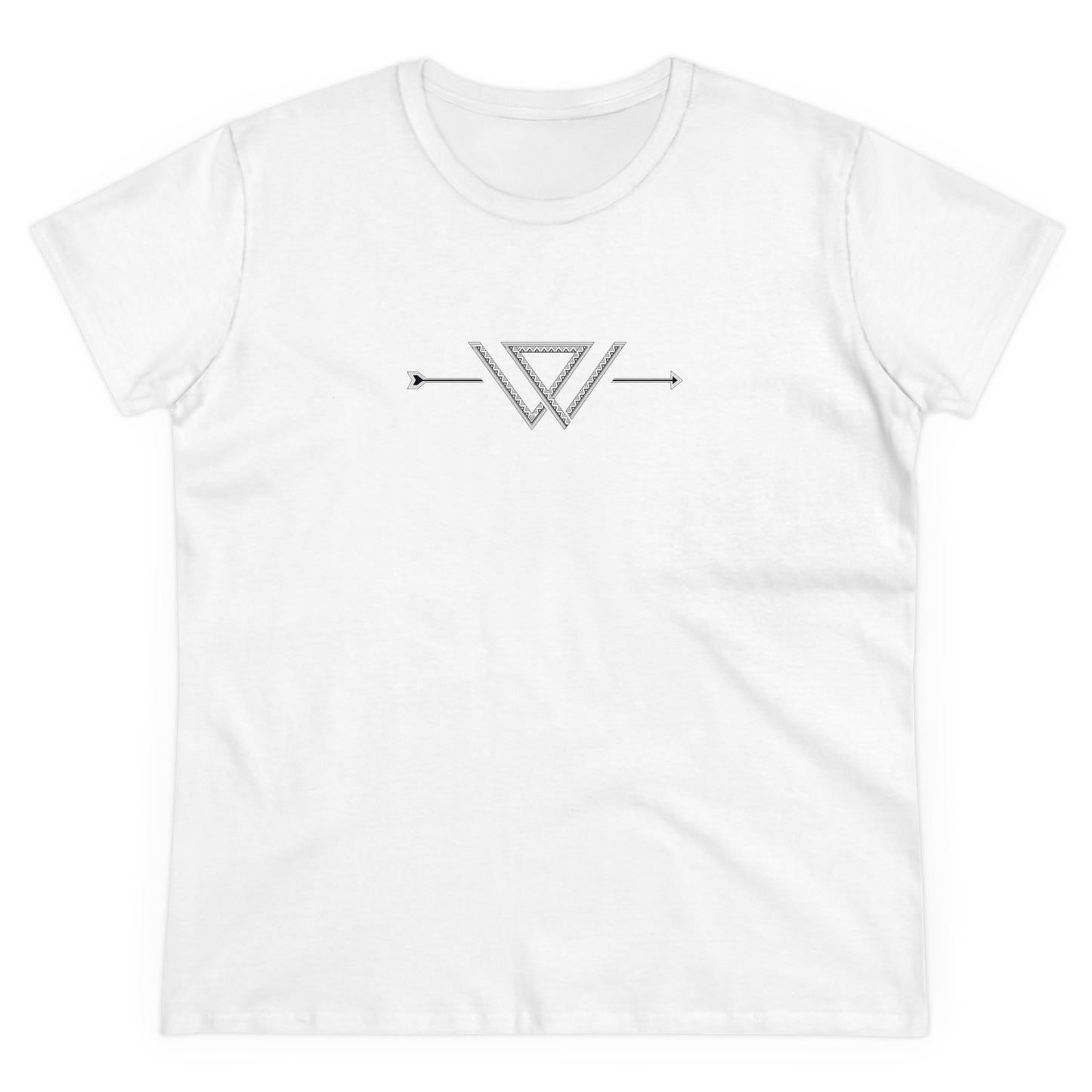 Passionate Warrior Women's Tribal Cut Tee Printify