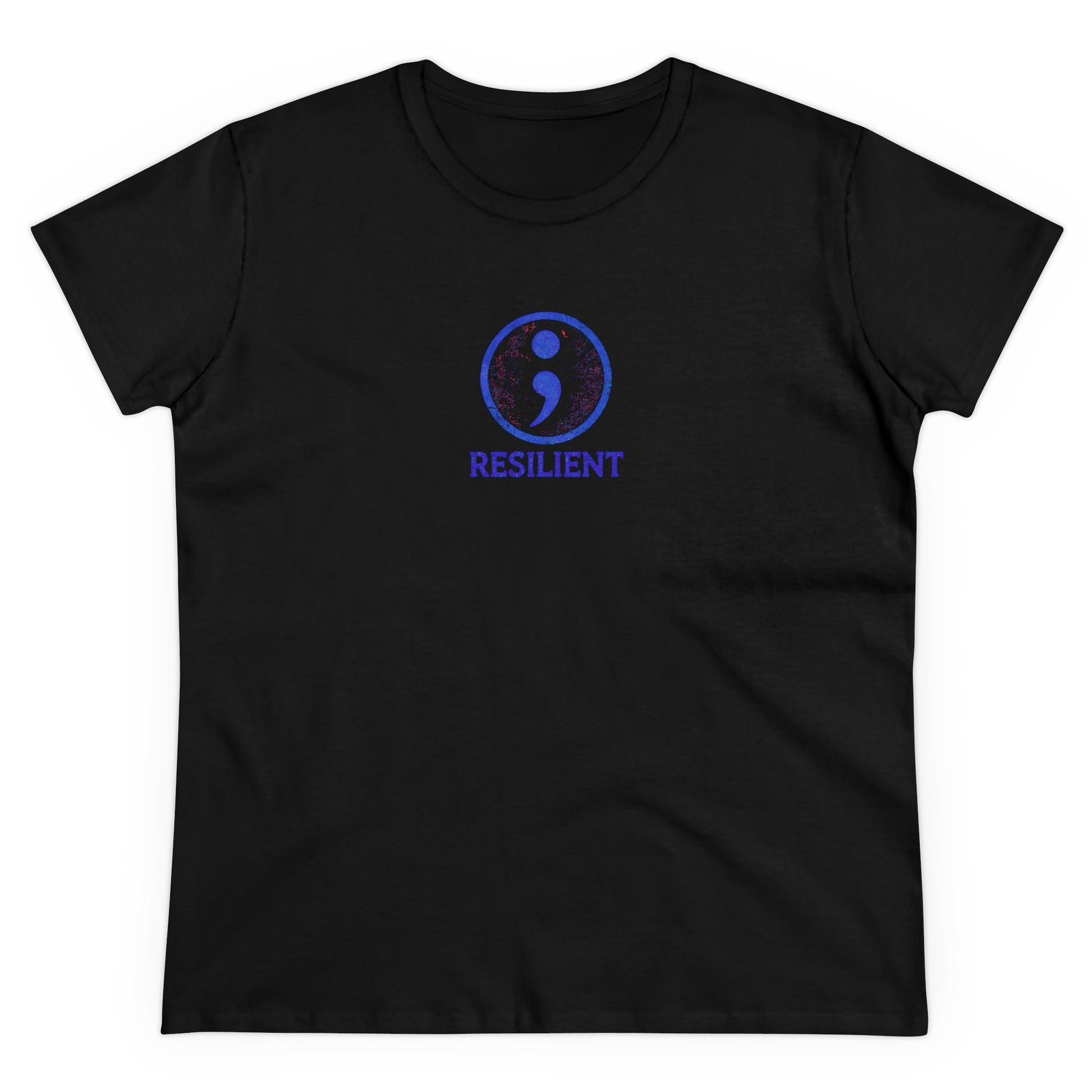 The Semicolon: Symbol of Resilience  Women's Tee Printify