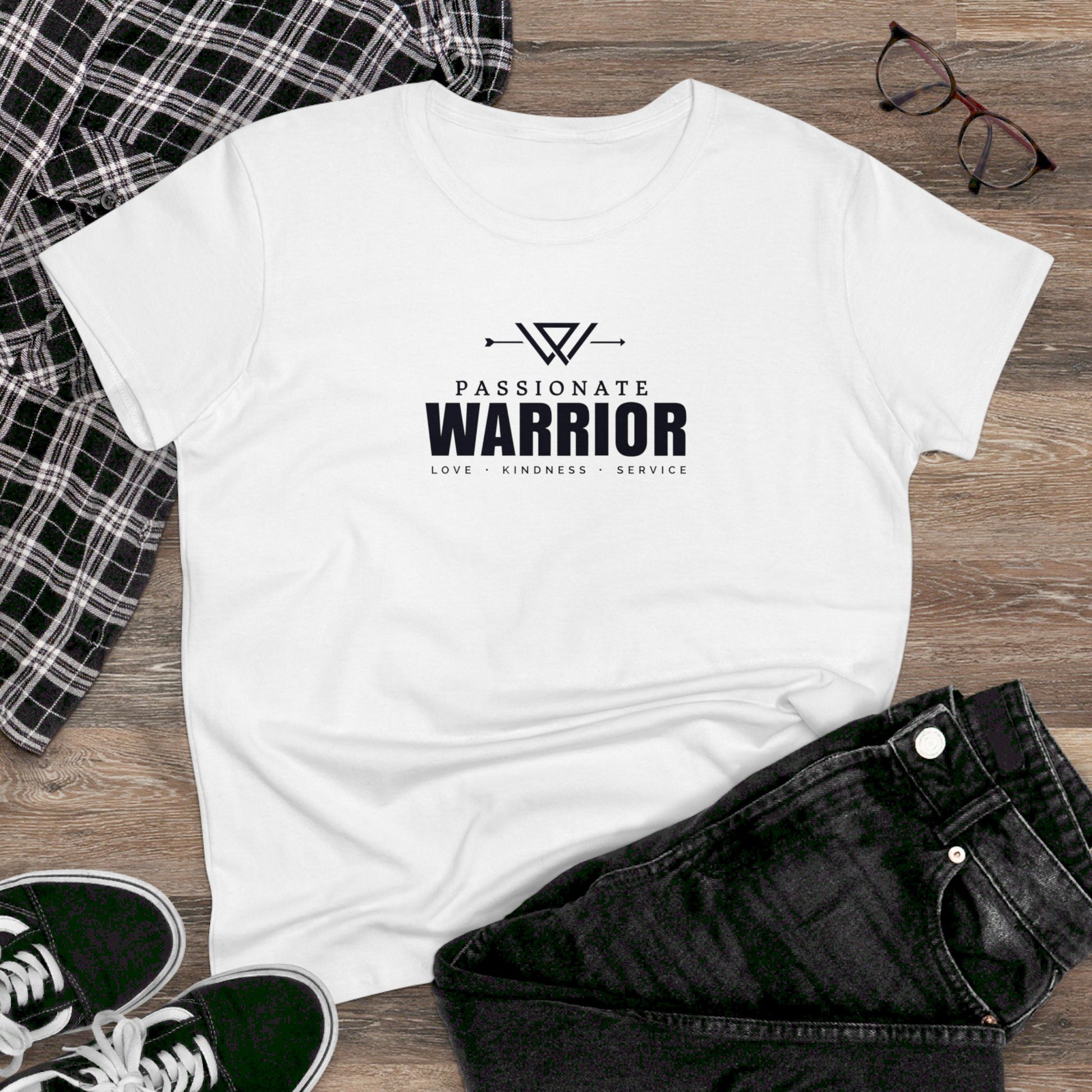 Passionate Warrior Women's Square Cut Tee Printify