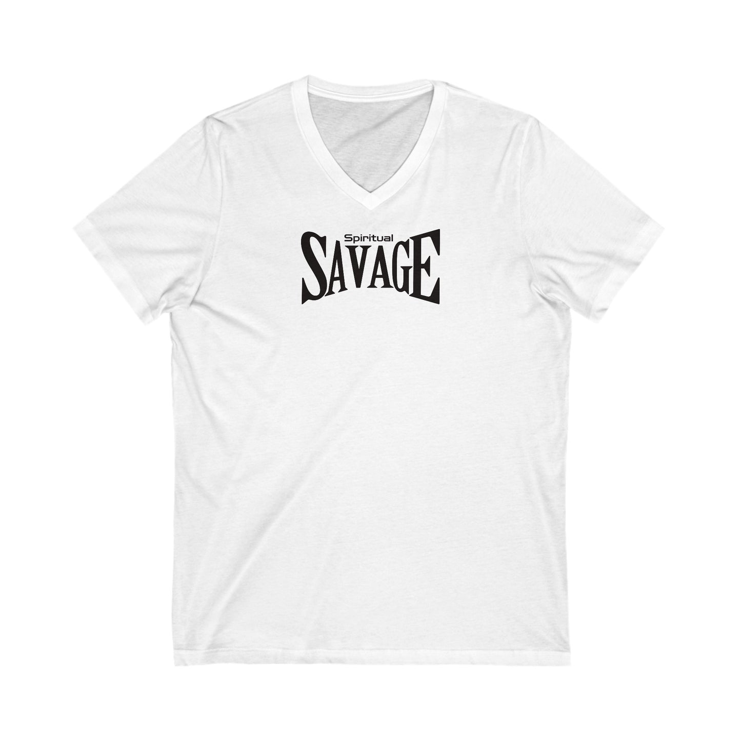 Spiritual Savage Women's V-Neck Tee Printify