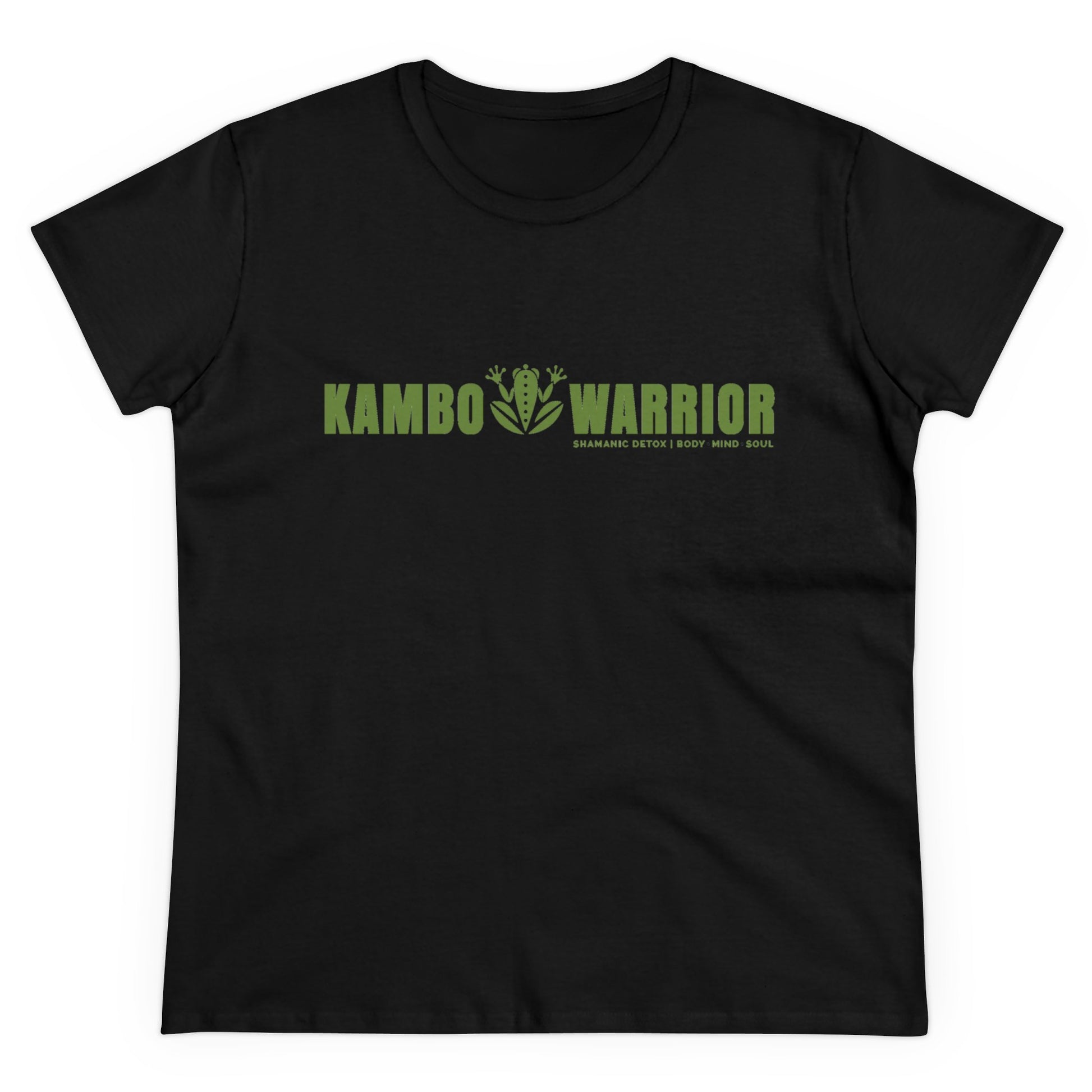 Kambo Warrior Women's Crest Cut Tee Printify