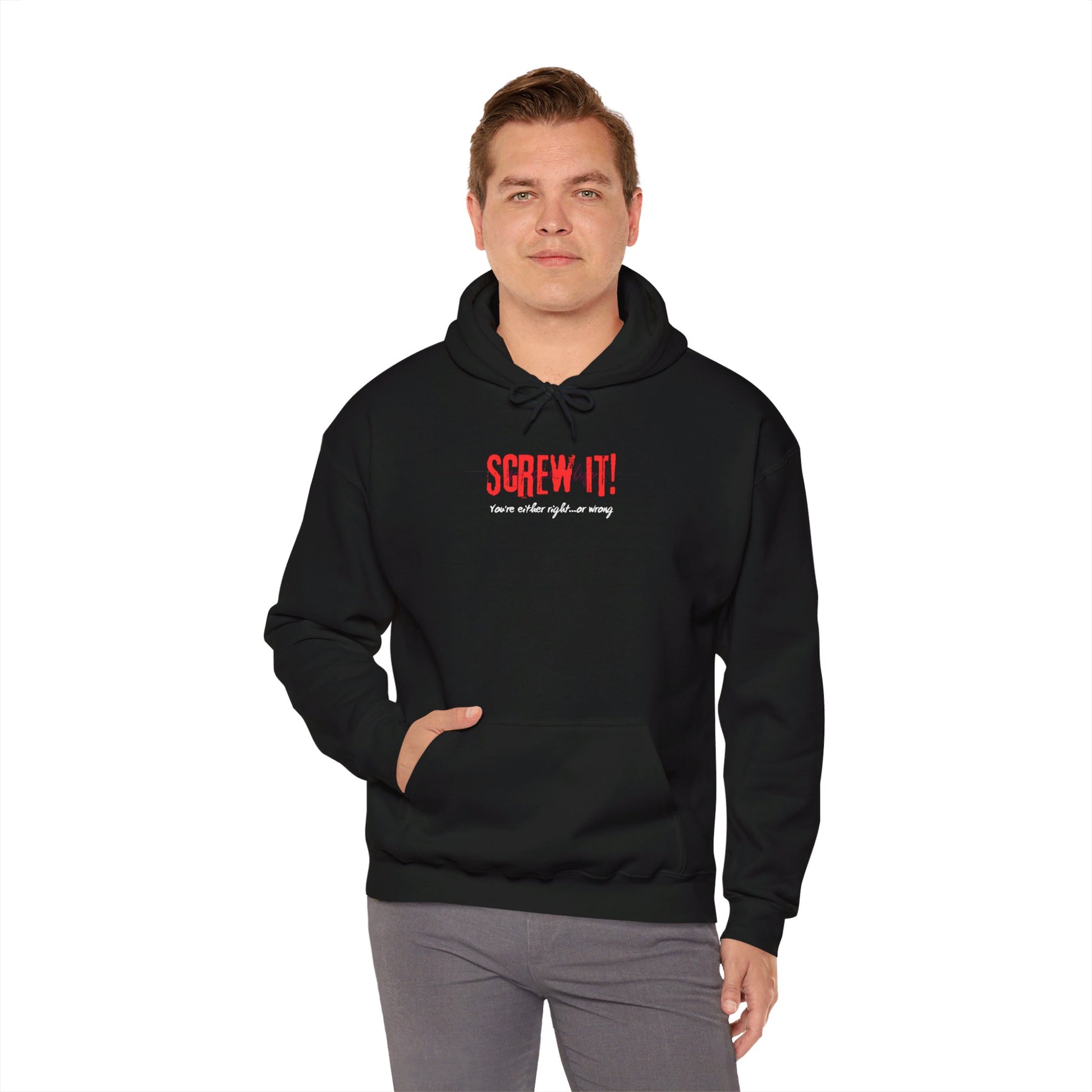 Screw It!  Hoodie Printify