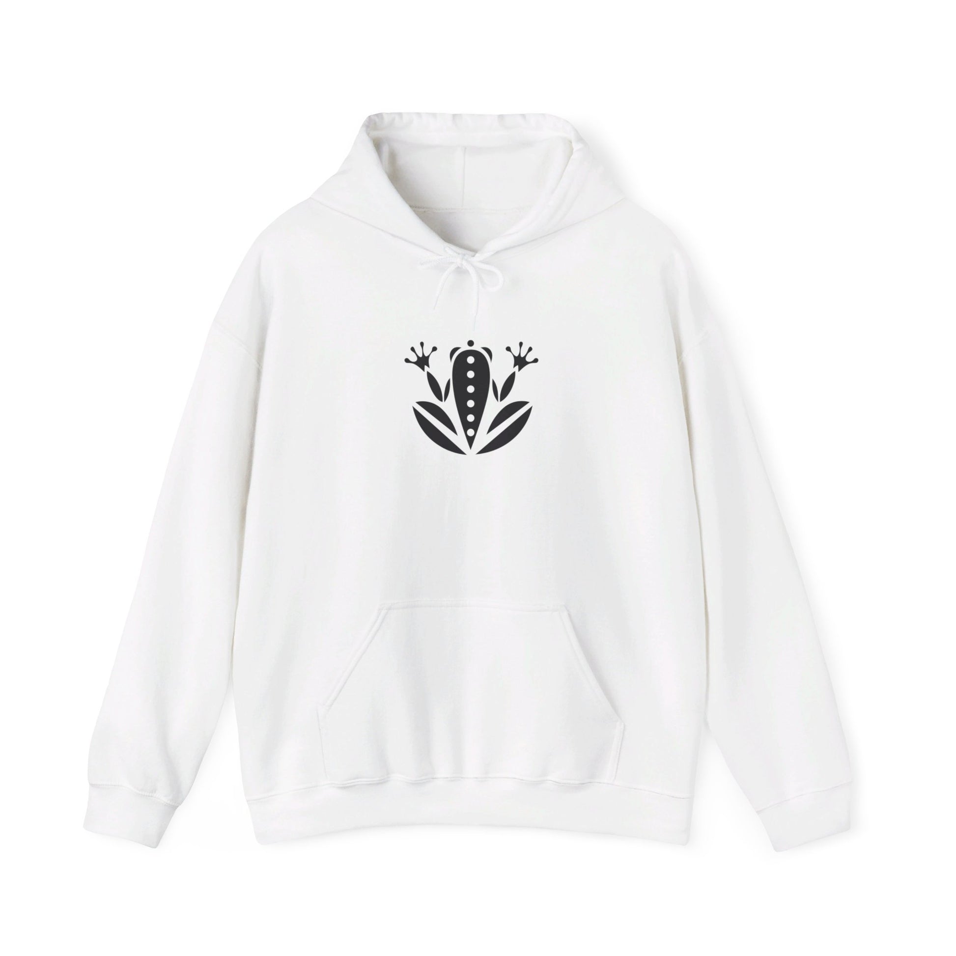 Kambo Warrior Frog Symbol Unisex Hoodie Printify