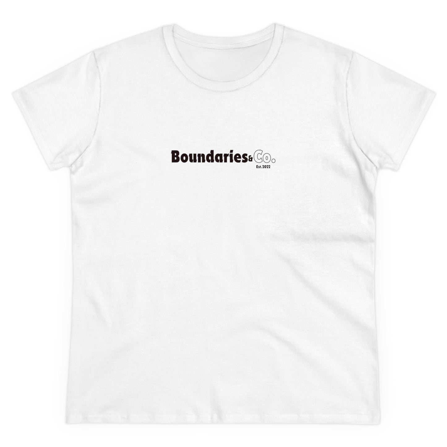 Boundaries and Co: Established in 2022 Women's Tee Printify