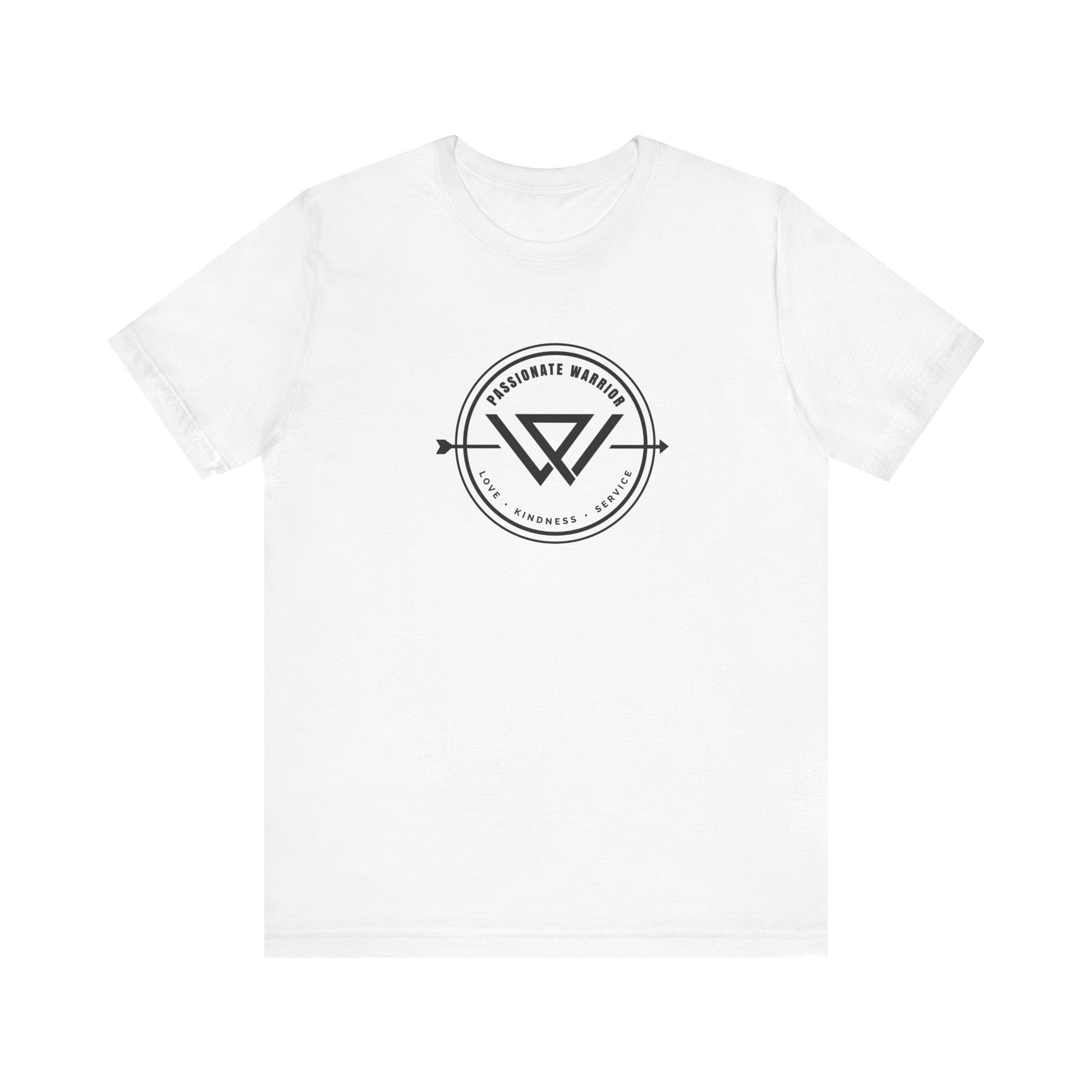 Official Passionate Warrior Round Cut Tee Printify