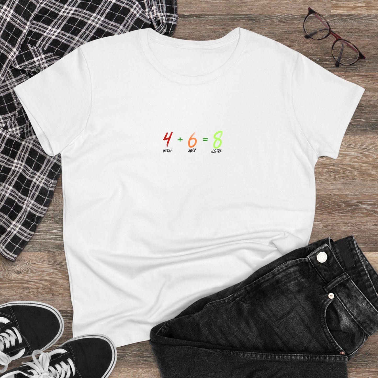 4+6=8 Women's Tee Printify