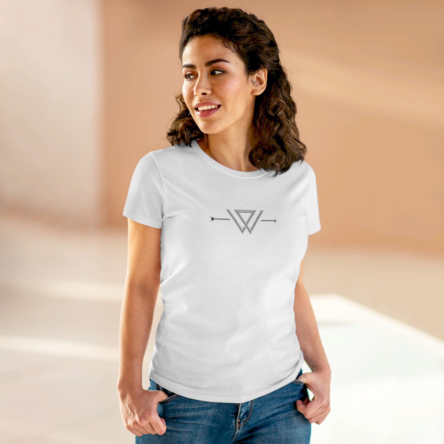 Passionate Warrior Women's Tribal Cut Tee Printify