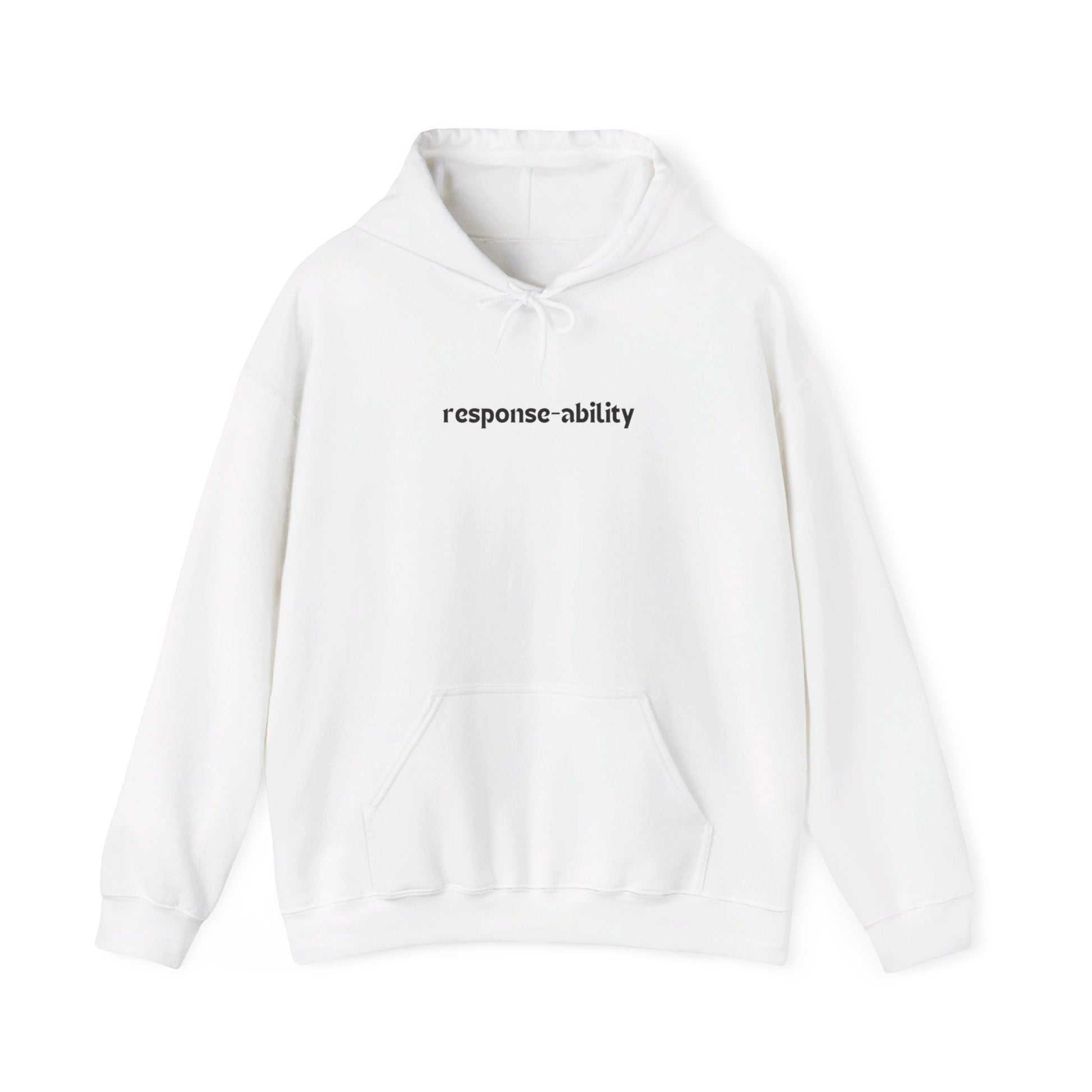 Response-Ability Hoodie Printify