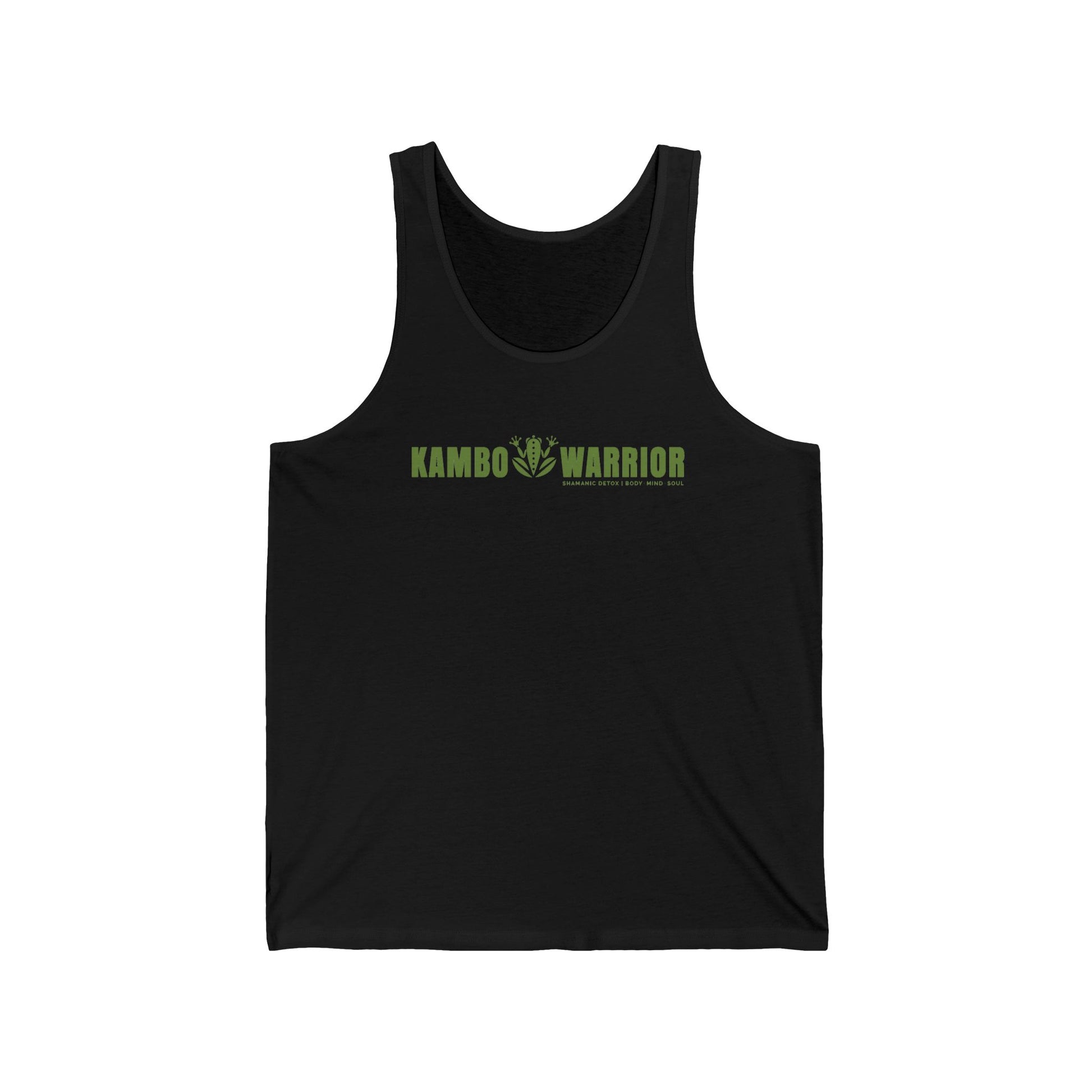 Kambo Warrior Banner Logo Tank Printify