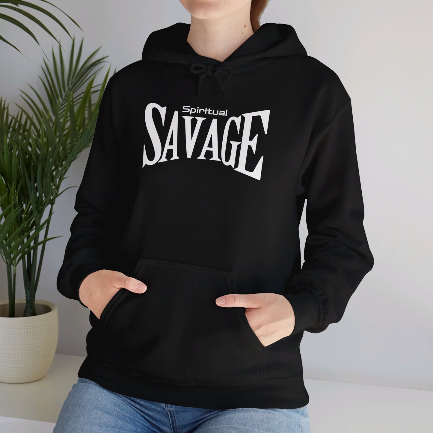 Spiritual Savage Hoodie Printify