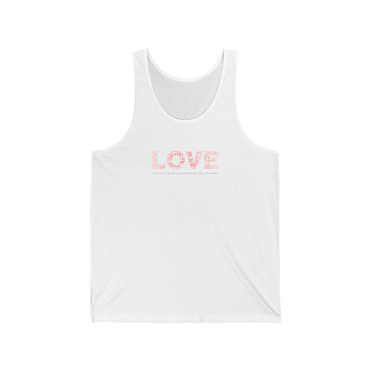 Love, the Secret Ingredient Tank Printify