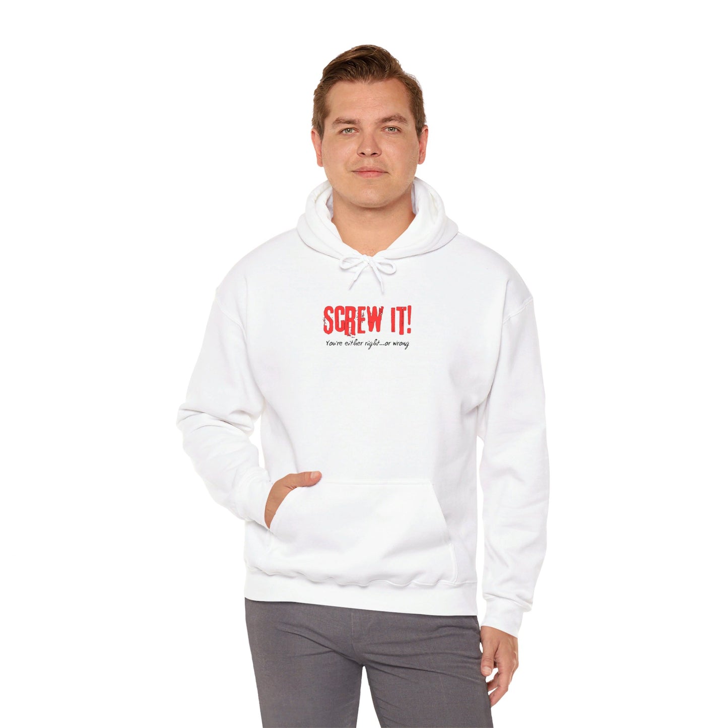 Screw It!  Hoodie Printify