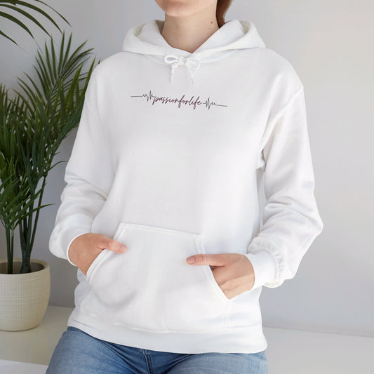 Passion for Life Hoodie Printify