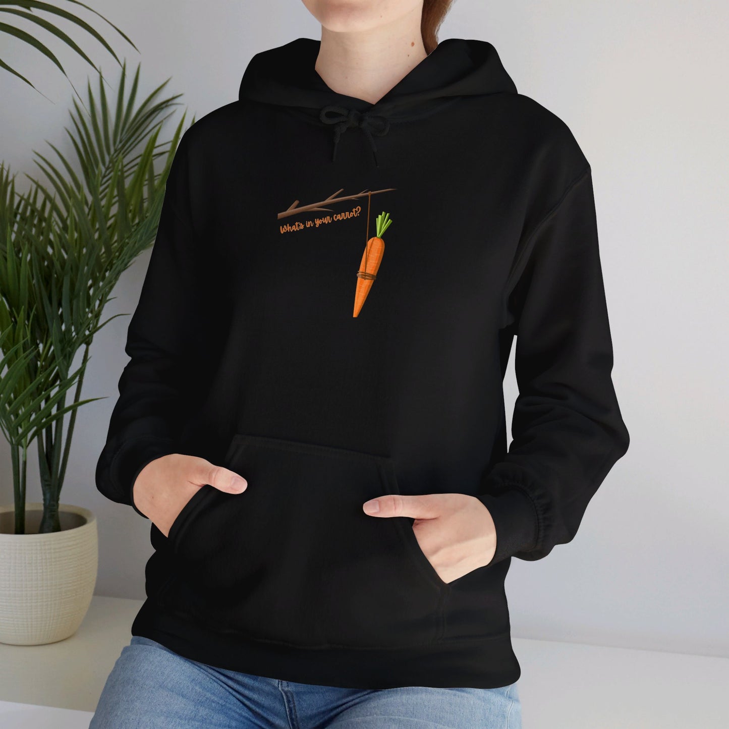 What's in Your Carrot? Hoodie Printify