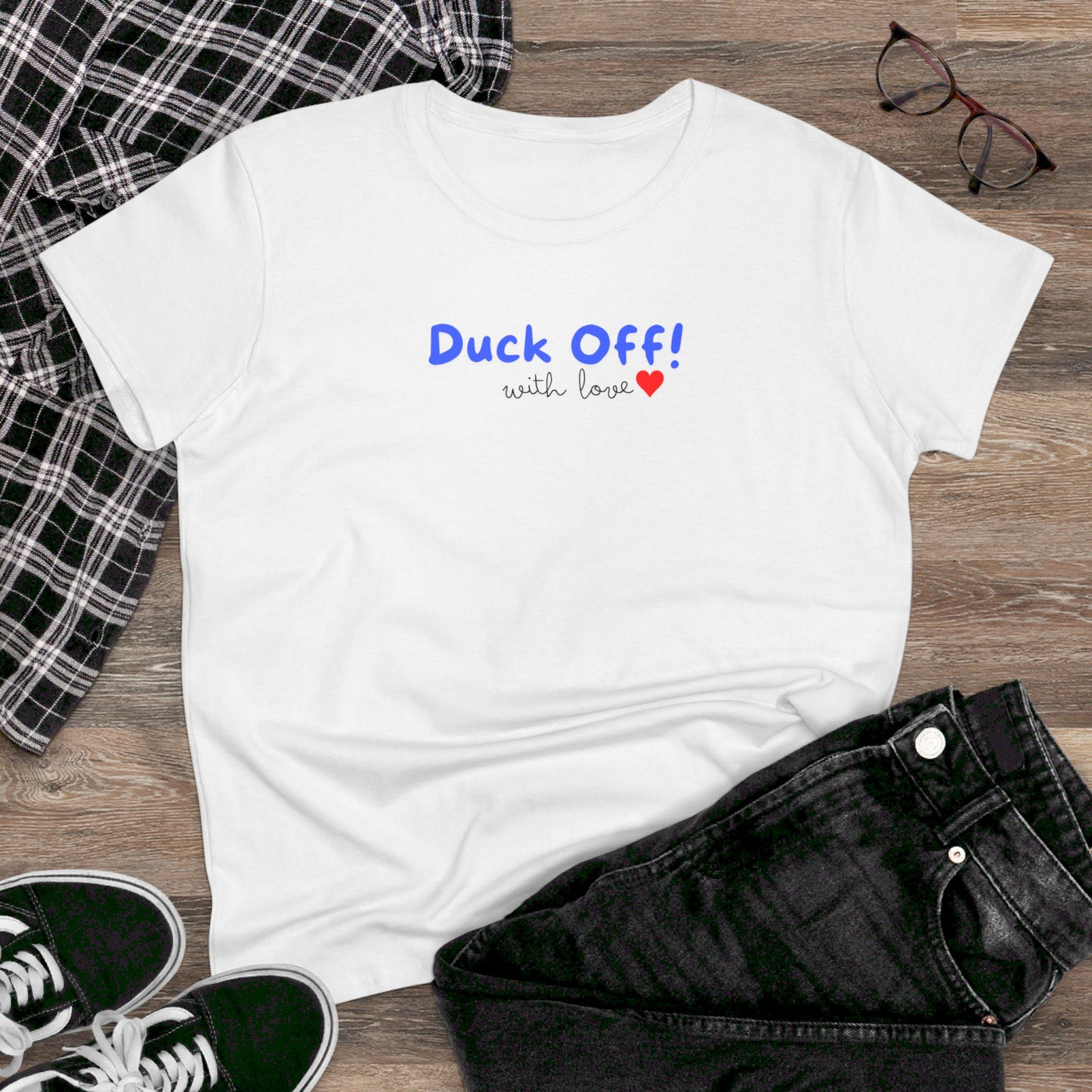 Duck Off!... with Love Women's Tee Printify