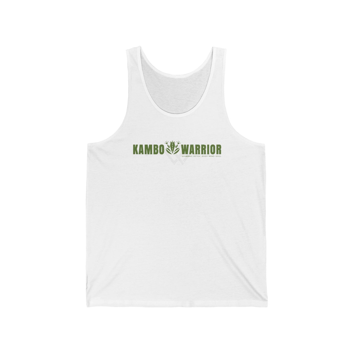 Kambo Warrior Banner Logo Tank Printify