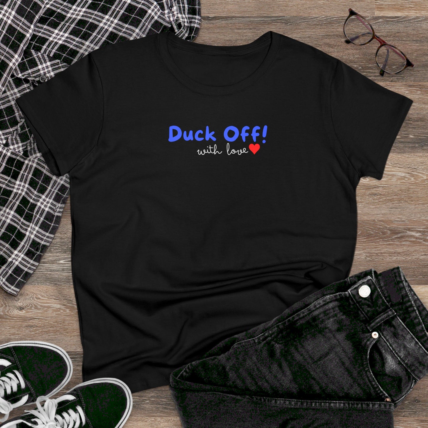 Duck Off!... with Love Women's Tee Printify