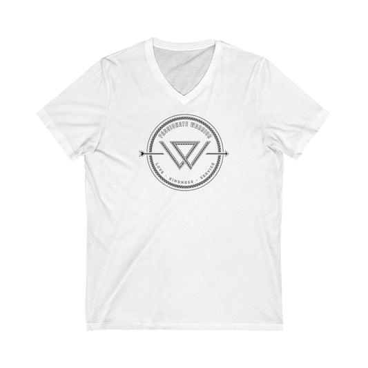 Passionate Warrior Round cut t-shirt white