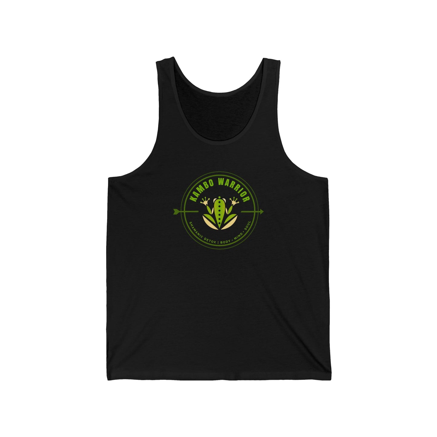 Kambo Warrior Round Logo Tank Printify