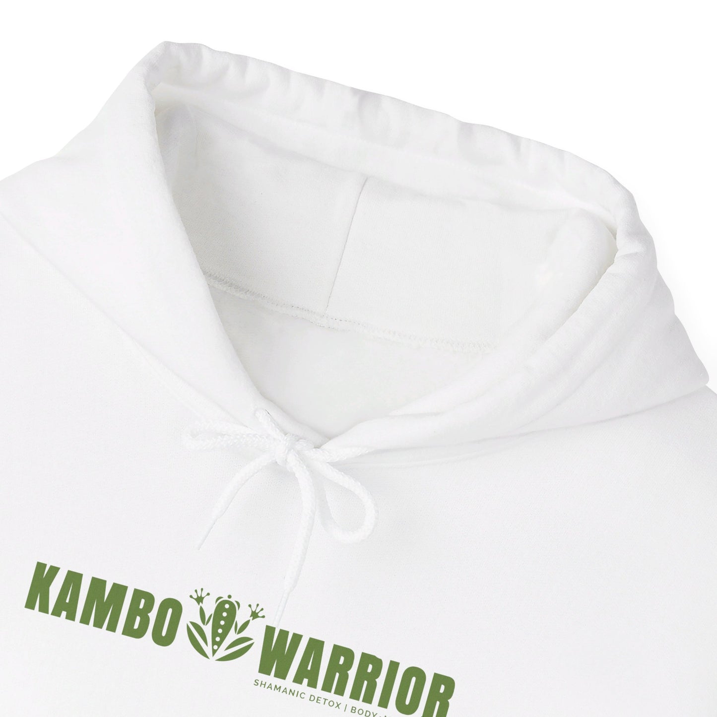 Kambo Warrior Crest Cut Unisex Hoodie Printify