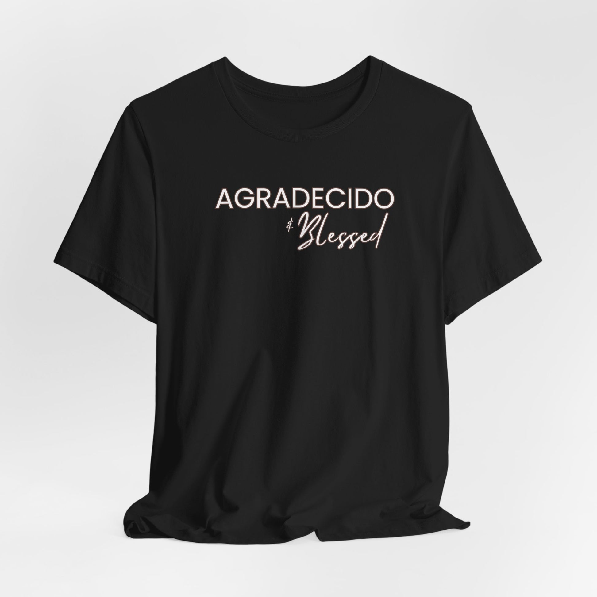 Agradecido & Blessed Tee Printify