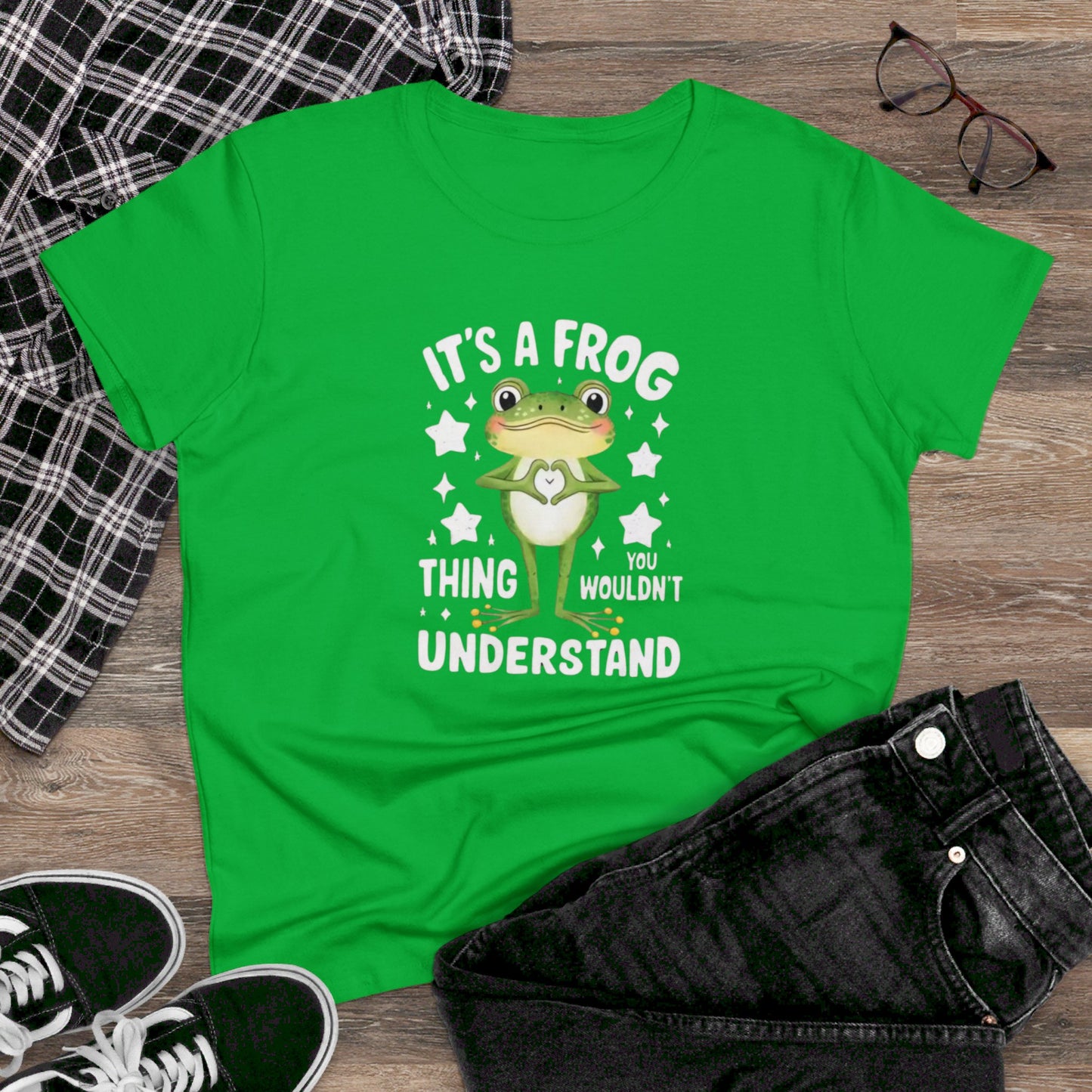 Its a frog thing you wouldn't understand Green Women's Tee