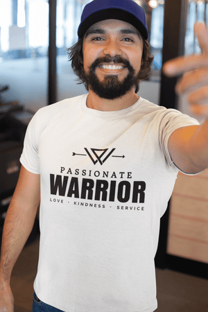 Camiseta unisex El guerrero apasionado