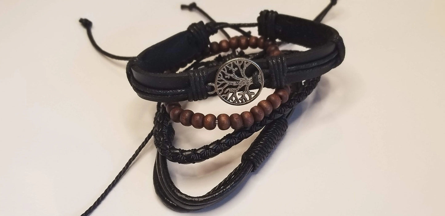 The Passionate Warriors Bracelets Tree of Life Stack