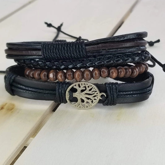 The Passionate Warriors Bracelets Tree of Life Stack