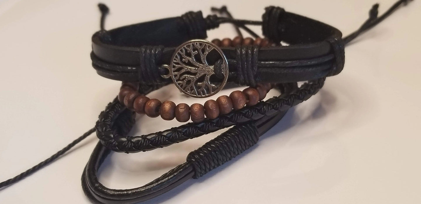 The Passionate Warriors Bracelets Tree of Life Stack